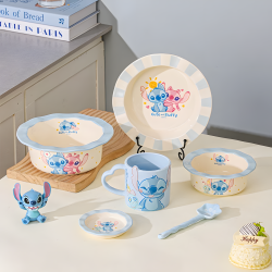 Stitch Porcelain Set 6 Pcs